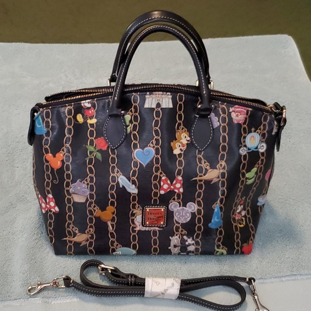 Disney Dooney and Bourke Charms Satchel